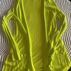 Torrid Neon Yellow Women's Cardigan
